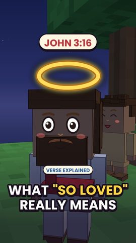 John 3:16: What "so loved" really means.